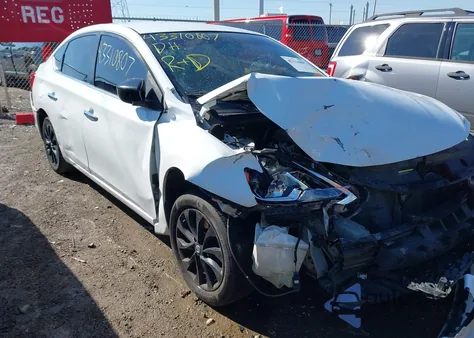 2018 Nissan Sentra S/Sv/Sr/Sl from USA, damaged, VIN 3N1AB7AP9JY250012
